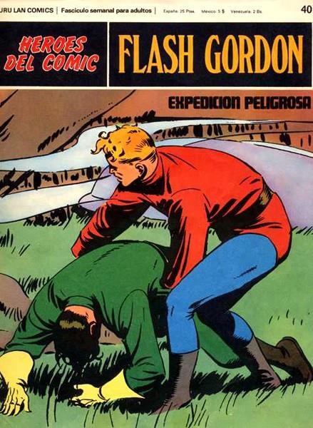 FLASH GORDON HÉROES DEL CÓMIC VOLUMEN II # 040 | 37950 | DAN BARRY | Universal Cómics