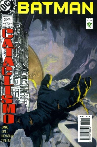 BATMAN # 274 CATACLISMO PARTE 1 | 750998240064600274 | ALAN GRANT - MARK BUCKINGHAM | Universal Cómics