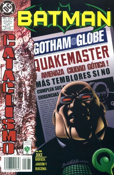 BATMAN # 285 CATACLISMO PARTE 12 | 750998240064600285 | VARIOS AUTORES | Universal Cómics