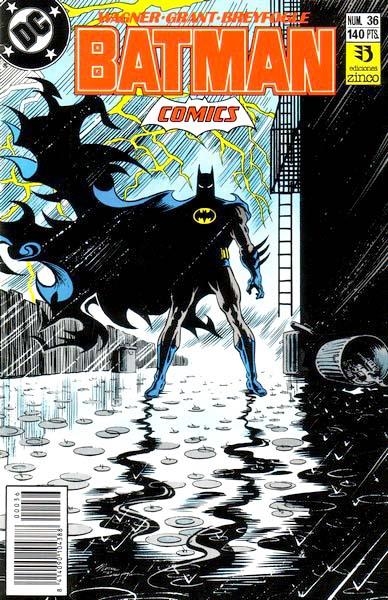 BATMAN # 36 | 841409010438800036 | ALAN GRANT  -  JOHN WAGNER  -  NORMAN BREYFOGLE | Universal Cómics