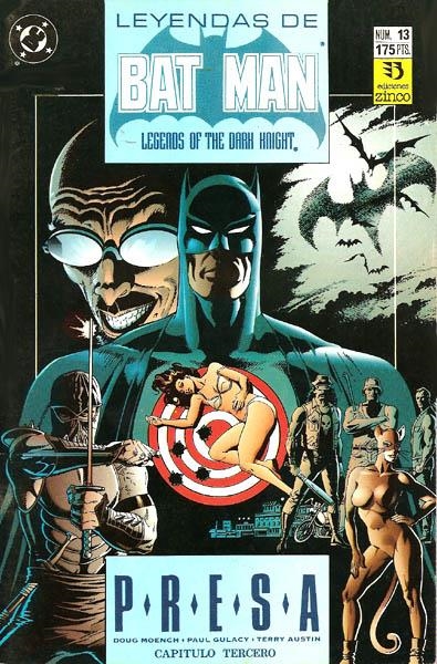 LEYENDAS DE BATMAN # 13 PRESA # 03 | 841409011457800013 | DOUG MOENCH  -  PAUL GULACY | Universal Cómics