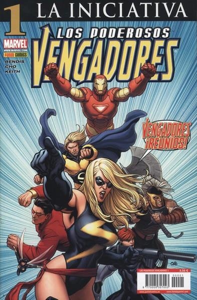 LOS PODEROSOS VENGADORES # 01 | 977000535700300001 | BRIAN MICHAEL BENDIS -  FRANK CHO | Universal Cómics