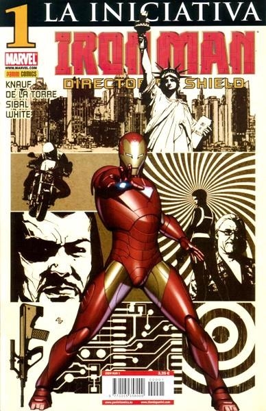 IRON MAN # 01 DIRECTOR DE SHIELD | 977000535800000001 | DANIEL Y CHARLES KNAUFT - ROBERTO DE LA TORRE | Universal Cómics