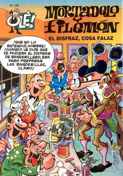 OLE MORTADELO # 129 EL DISFRAZ COSA FALAZ | 9999900002478 | FRANCISCO IBAÑEZ | Universal Cómics