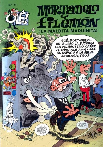 OLE MORTADELO # 147 ¡ LA MALDITA MAQUINITA! | 842000904325900147 | FRANCISCO IBAÑEZ | Universal Cómics