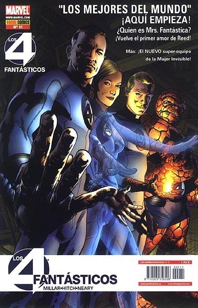 LOS 4 FANTÁSTICOS VOL 7 # 011 | 977000535600600011 | MARK MILLAR - BRIAN HITCH | Universal Cómics