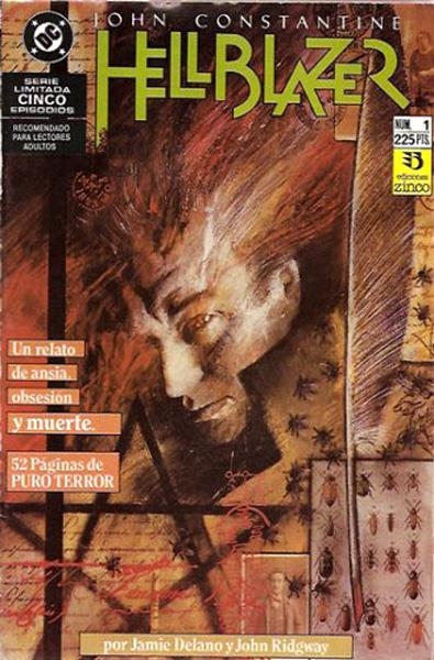 HELLBLAZER # 01 | 841409011479000001 | JAMIE DELANO - JOHN RIDGWAY | Universal Cómics