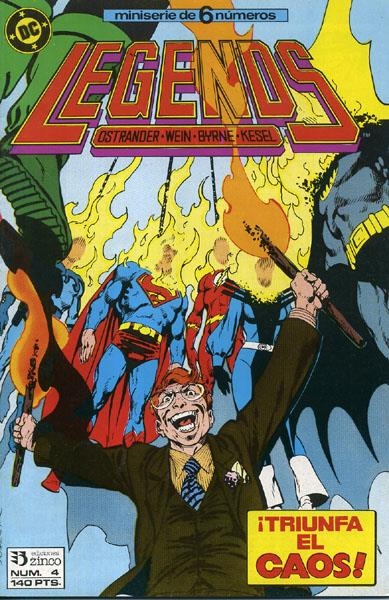 LEGENDS # 04 | 11910 | JOHN OSTRANDER - LEN WEIN - JOHN BYRNE | Universal Cómics