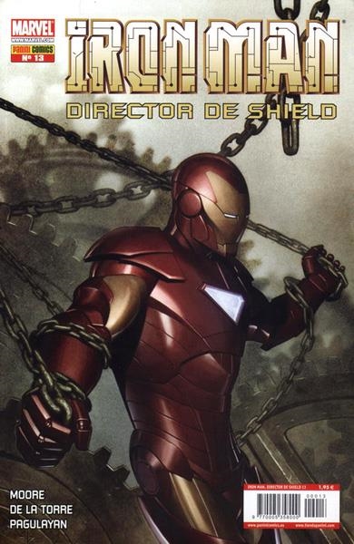 IRON MAN # 13 DIRECTOR DE SHIELD | 977000535800000013 | FRANCIS MOORE - ROBERTO DE LA TORRE | Universal Cómics