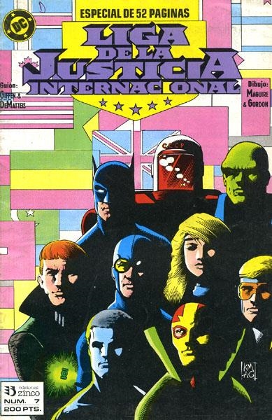 LIGA DE LA JUSTICIA DE AMERICA # 07 | 11991 | J M DE MATTEIS - KEITH GIFFEN - KEVIN MAGUIRE - AL GORDON | Universal Cómics