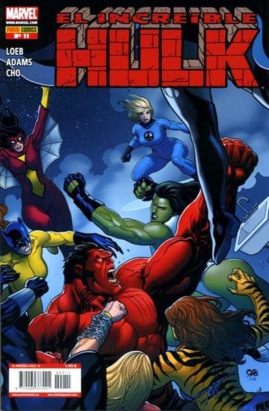 HULK VOL VI INCREÍBLE HULK # 11 | 977000537700100011 | JEPH LOEB - ARTHUR ADAMS - FRANK CHO | Universal Cómics