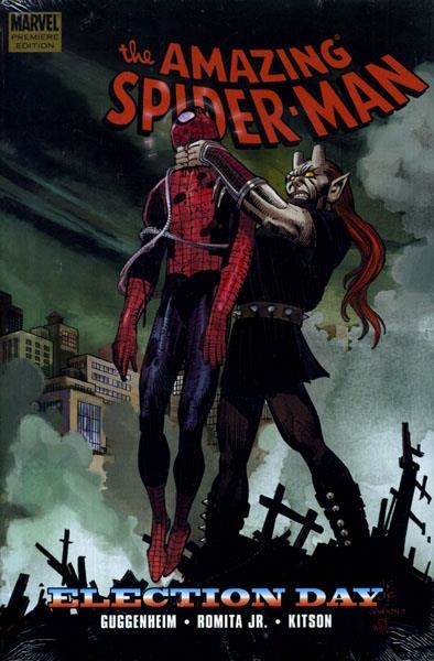 USA AMAZING SPIDER-MAN ELECTION DAY HC | 978078513395752999 | GUGGENJEIM - ROMITA JR - KITSON | Universal Cómics