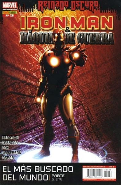 IRON MAN # 26 MÁQUINA DE GUERRA | 977000535800000026 | MATT FRACTION - GREG PAK - SALVADOR LARROCA - ALAN JEFFERSON | Universal Cómics