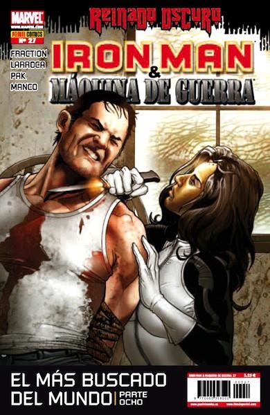 IRON MAN # 27 MÁQUINA DE GUERRA | 977000535800000027 | MATT FRACTION - GREG PAK - SALVADOR LARROCA - ALAN JEFFERSON | Universal Cómics