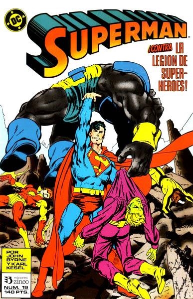 SUPERMAN VOLUMEN I # 019 | 841409010418000019 | JOHN BYRNE -  KARL KESEL - JERRY ORDWAY - MARV WOLFMAN | Universal Cómics