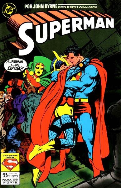 SUPERMAN VOLUMEN I # 026 | 841409010418000026 | JOHN BYRNE -  JERRY ORDWAY - MARV WOLFMAN | Universal Cómics