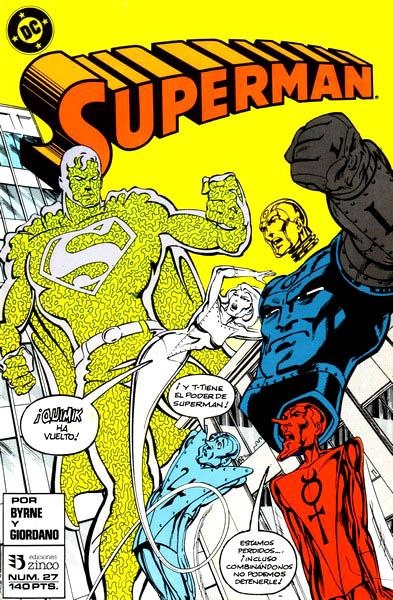 SUPERMAN VOLUMEN I # 027 | 841409010418000027 | JOHN BYRNE -  JERRY ORDWAY - MARV WOLFMAN | Universal Cómics