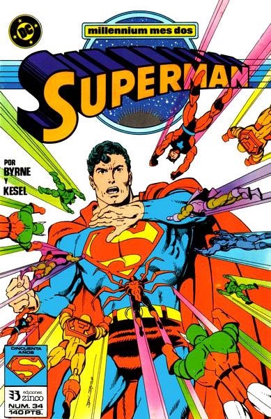 SUPERMAN VOLUMEN I # 034 | 841409010418000034 | JOHN BYRNE -  JERRY ORDWAY - MARV WOLFMAN | Universal Cómics