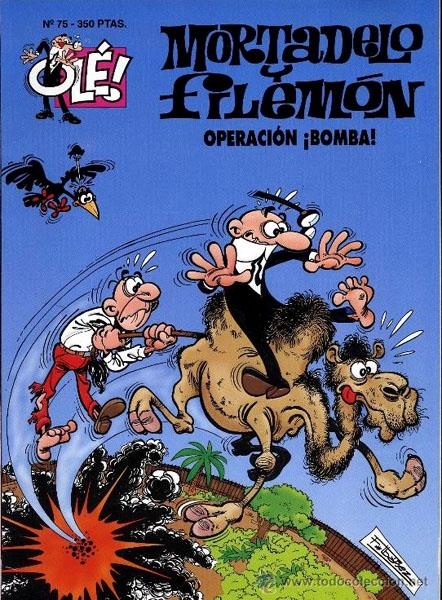 OLE MORTADELO # 075 OPERACION ¡BOMBA! | 842000904325900075 | FRANCISCO IBAÑEZ | Universal Cómics