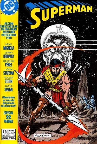 SUPERMAN VOL I ESPECIAL # 05 | 12830 | JERRY ORDWAY  -  JOHN STATEMA - GEORGE PEREZ  -  ROGER STERN - MIKE MIGNOLA - CURTS SWAN - BRETT BRE | Universal Cómics