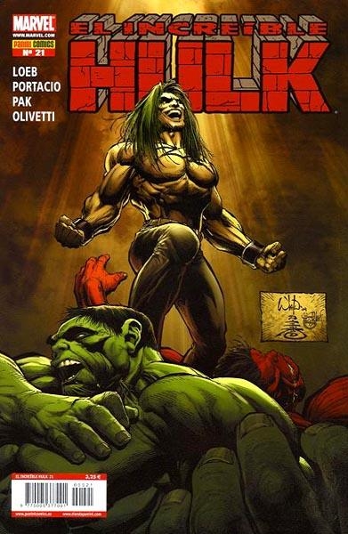 HULK VOL VI INCREÍBLE HULK # 21 | 977000537700100021 | JEPH LOEB - GREG PAK - IAN CHURCHILL - FRED VAN LENTE - WHILCE PORTACIO - ARIEL OLIVETTI - MICHAEL R | Universal Cómics