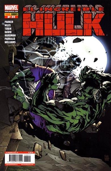 HULK VOL VI INCREÍBLE HULK # 22 | 977000537700100022 | JEFF PARKER - STEVE NILES - PAUL TOBIN - PETER DAVID - GABRIEL HARDMAN - LUCIO PARRILLO - DAVE WILLI | Universal Cómics