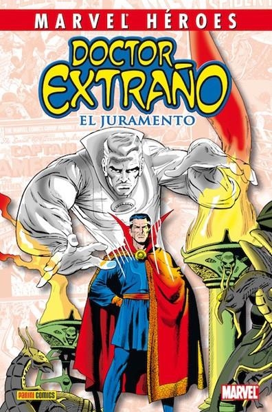 COLECCIONABLE HÉROES MARVEL # 008 DOCTOR EXTRAÑO EL JURAMENTO | 842424899863900008 | STAN LEE - ROY THOMAS - BRIAN K. VAUGHAN - STEVE DITKO - DAN ADKINS - MARCOS MARTIN | Universal Cómics