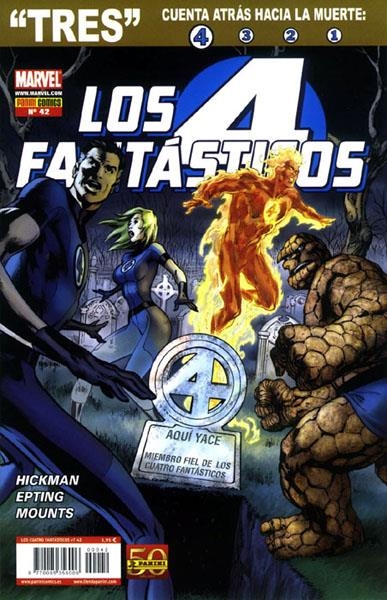 LOS 4 FANTÁSTICOS VOL 7 # 042 | 977000535600600042 | JONATHAN HICKMAN - STEVE EPTING | Universal Cómics