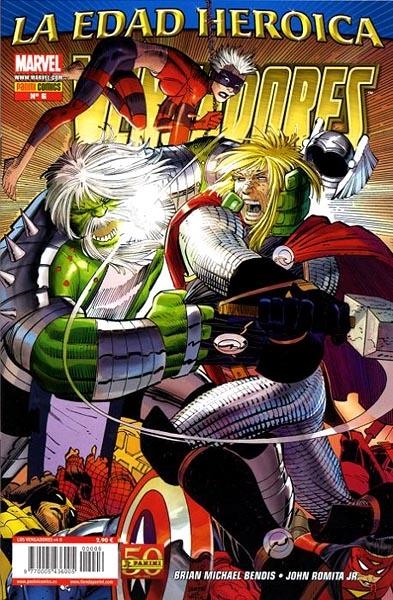 VENGADORES VOL 4 # 006 LA EDAD HEROICA | 977000543600500006 | BRIAN MICHAEL BENDIS - JOHN ROMITA JR. | Universal Cómics