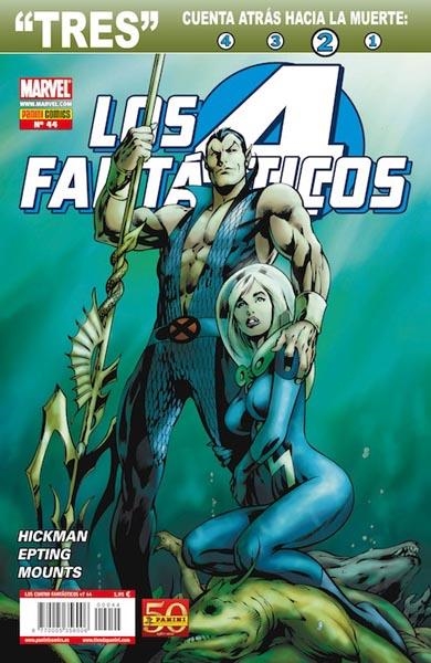 LOS 4 FANTÁSTICOS VOL 7 # 044 | 977000535600600044 | JONATHAN HICKMAN - STEVE EPTING | Universal Cómics