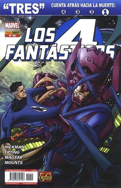 LOS 4 FANTÁSTICOS VOL 7 # 045 | 977000535600600045 | JONATHAN HICKMAN - STEVE EPTING | Universal Cómics