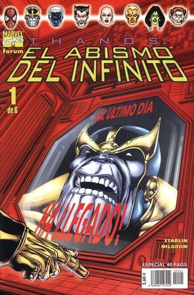 COLECCIÓN COMPLETA THANOS EL ABISMO DEL INFINITO | 95040 | JIM STARLIN - AL MILGROM | Universal Cómics