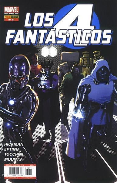 LOS 4 FANTÁSTICOS VOL 7 # 051 | 977000535600600051 | JONATHAN HICKMAN - STEVE EPTING - GREGG TOCCHINI | Universal Cómics