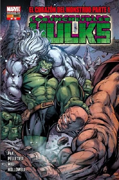 INCREÍBLES HULKS # 10 EL CORAZÓN DEL MONSTRUO PARTE I | 977000544700100010 | GREG PAK - PAUL PELLETIER | Universal Cómics