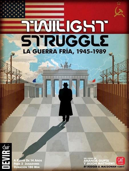 TWILIGHT STRUGGLE  LA GUERRA FRIA 1945 - 1989 | 8436017220780 | AMANDA GUPTA - JASON MATTHEWS | Universal Cómics