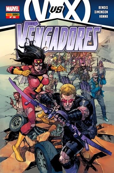 VENGADORES VOL 4 # 026 VENGADORES VS. PATRULLA-X | 977000543600500026 | BRIAN MICHAEL BENDIS - WALTER SIMONSON | Universal Cómics