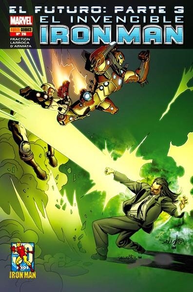 INVENCIBLE IRON MAN VOL 2 # 026 EL FUTURO 3 | 977000544300300026 | MATT FRACTION - SALVADOR LARROCA | Universal Cómics