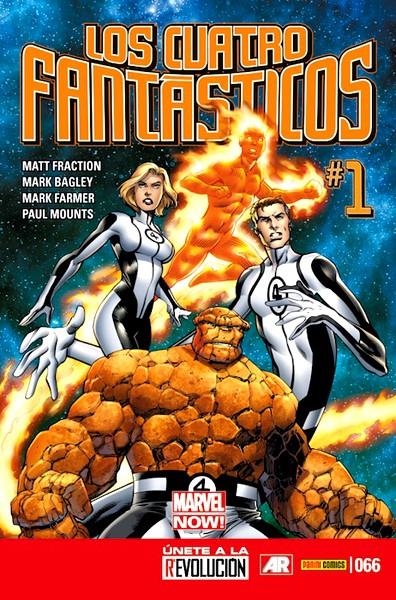 LOS 4 FANTÁSTICOS VOL 7 # 066 MARVEL NOW ! | 977000535600600066 | MATT FRACTION - MARK BAGLEY | Universal Cómics