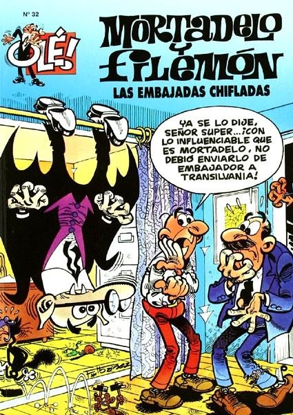 OLE MORTADELO # 032 LAS EMBAJADAS CHIFLADAS | 9788440641045 | FRANCISCO IBAÑEZ | Universal Cómics