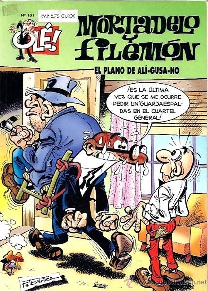 OLE MORTADELO # 101 EL PLANO DE ALI-GUSA-NO | 103525 | FRANCISCO IBAÑEZ | Universal Cómics