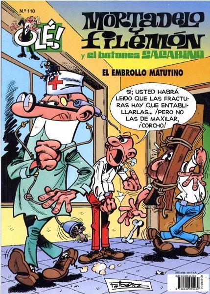 OLE MORTADELO # 110 EL EMBROLLO MATUTINO | 103532 | FRANCISCO IBAÑEZ | Universal Cómics