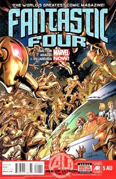 USA FANTASTIC FOUR VOLUME 4 # 5 AU | 75960607885100111 | ANDRE ARAUJO - MATT FRACTION | Universal Cómics