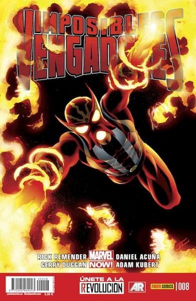 IMPOSIBLES VENGADORES # 08 MARVEL NOW ! | 977000546900300008 | RICK REMENDER - GERRY DUGGAN - DANIEL ACUÑA - ADAM KUBERT