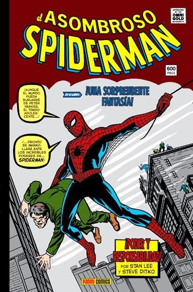 EL ASOMBROSO SPIDERMAN OMNIGOLD # 01 PODER Y RESPONSABILIDAD | 9788490246917 | STAN LEE - STEVE DITKO | Universal Cómics