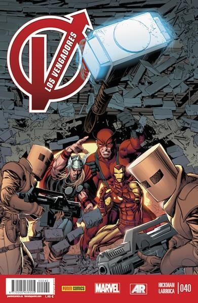 VENGADORES VOL 4 # 040 | 977000543600500040 | JONATHAN HICKMAN - SALVADOR LARROCA | Universal Cómics