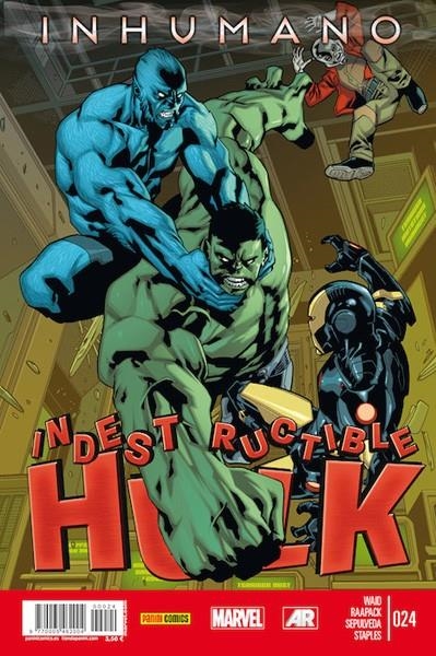 INCREÍBLE HULK VOLUMEN II # 024 INDESTRUCTIBLE HULK INHUMANO | 977000546200400024 | MARK WAID - CLAY MANN | Universal Cómics