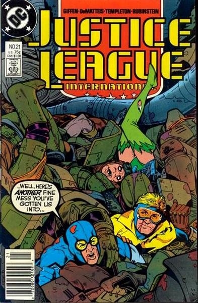 USA JUSTICE LEAGUE INTERNATIONAL  # 021 | 110564 | KEITH GIFFEN - J.M. DeMATTEIS - KEVIN MAGUIRE | Universal Cómics