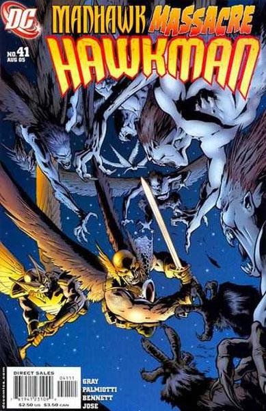 USA HAWKMAN VOL 4 # 41 | 76194123109904111 | JIMMY PALMIOTTY - JUSTIN GRAY - ED BENNETT | Universal Cómics