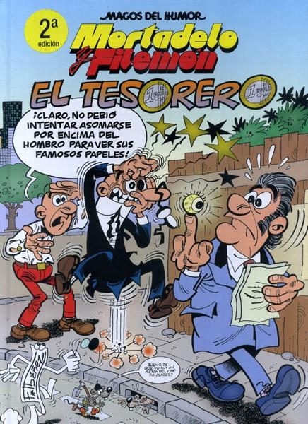 MAGOS DEL HUMOR # 167 MORTADELO Y FILEMÓN , EL TESORERO | 9788466654388 | FRANCISCO IBÁÑEZ | Universal Cómics