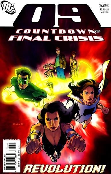 USA COUNTDOWN TO FINAL CRISIS # 09 | 76194126083900911 | SCOTT BEATTY - MIKE NORTON - SCOTT BEATTY | Universal Cómics